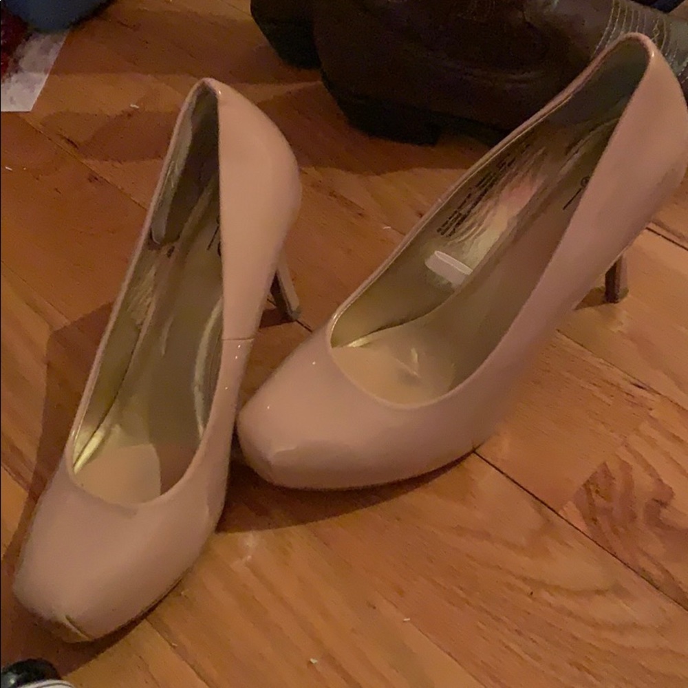 Nude heels